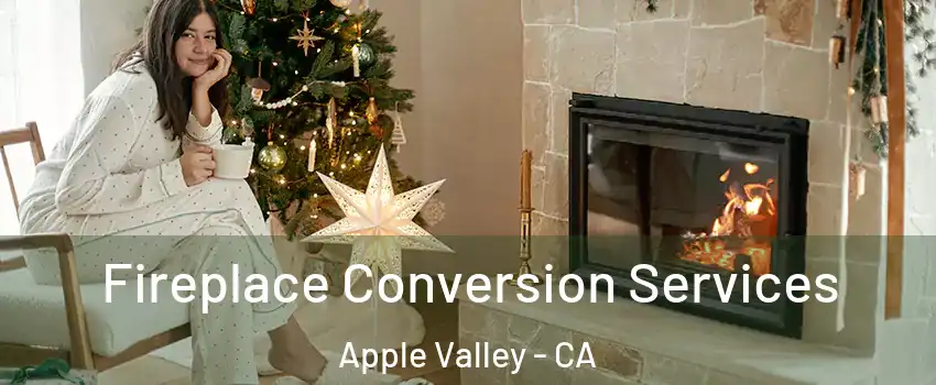  Fireplace Conversion Services Apple Valley - CA
