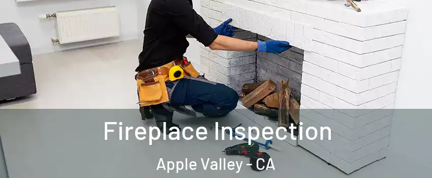  Fireplace Inspection Apple Valley - CA