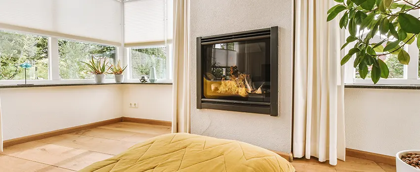 Residential Fireplace Ceramic Glass Installation in Apple Valley, CA