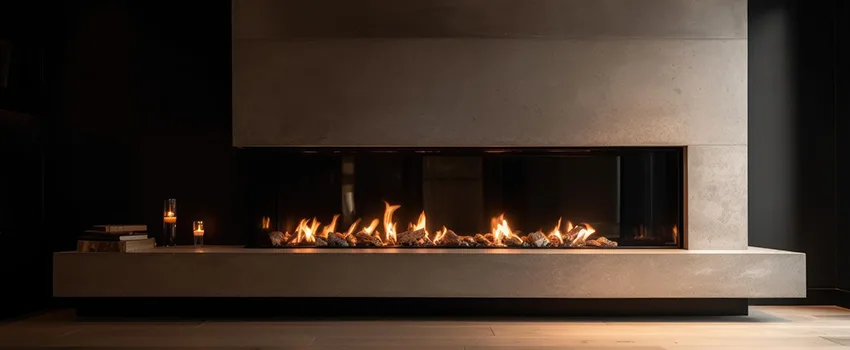 Gas Fireplace Ember Bed Design Services in Apple Valley, California