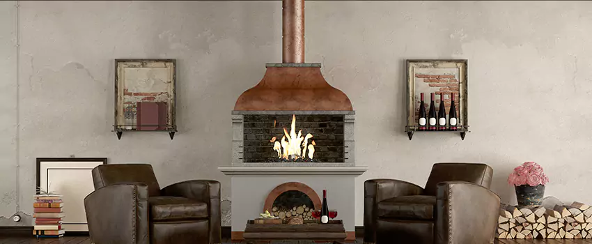 Thelin Hearth Products Providence Pellet Insert Fireplace Installation in Apple Valley, CA