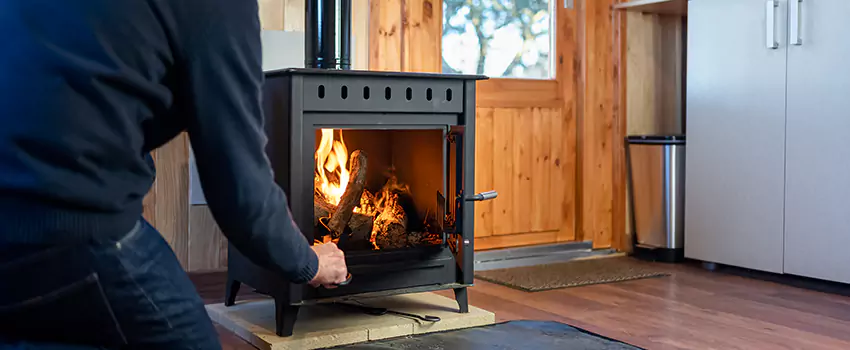Open Hearth Wood Fireplace Installation in Apple Valley, CA