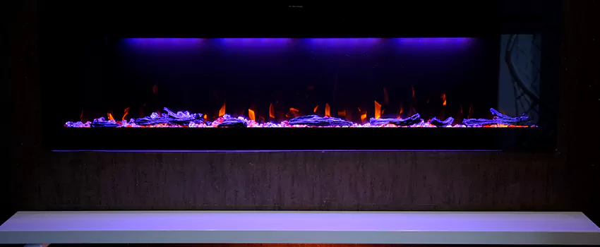 Dynamic Flame Color Fireplace Installation in Apple Valley, CA