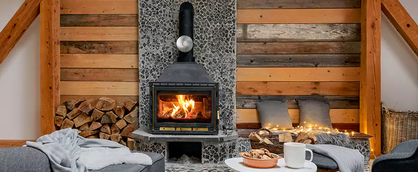 Thelin Hearth Products Direct Vent Gas Stove Fireplace Inspection in Apple Valley, California